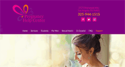 Desktop Screenshot of pregnancyhelpcenter.net
